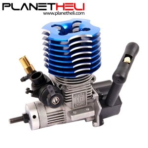 Taiwan Vertex VX18 Nitro Engine with Pull Starter for RC Car 1:10 Buggy, Monster and Truggy